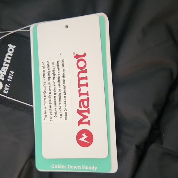 MARMOT XL Men's Guide Down Hoody Winter Puffer Jacket With Hood - Picture 12 of 15